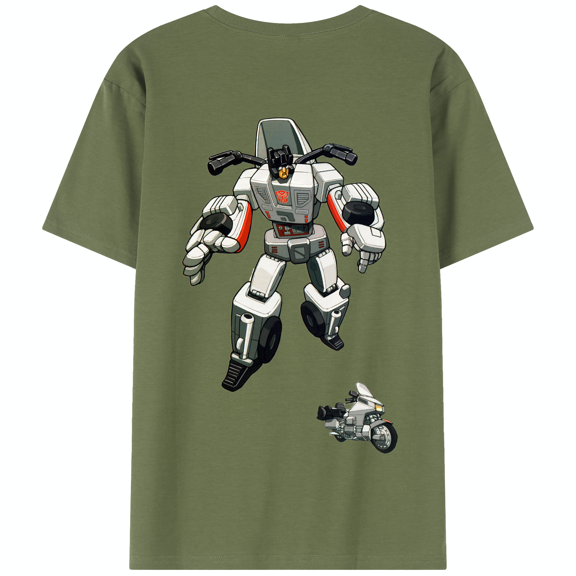 （画像用）  綿100％半袖Tシャツ（背面プリント）